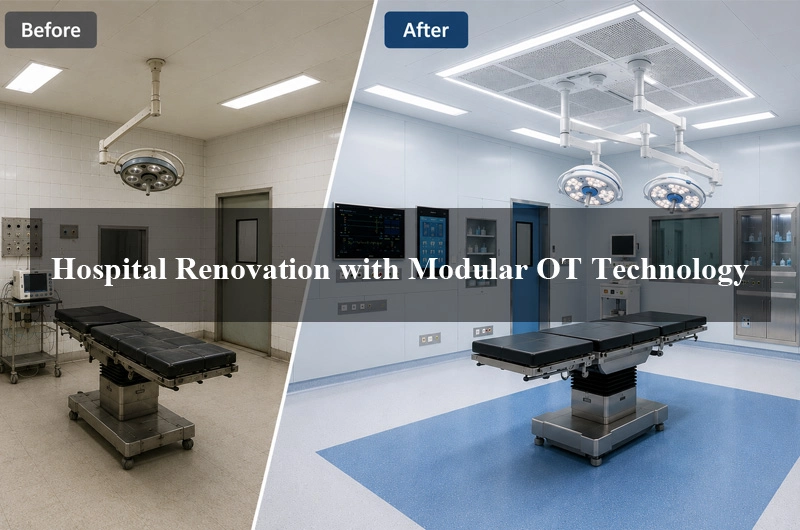 Hospital Renovation with Modular OT Technology
