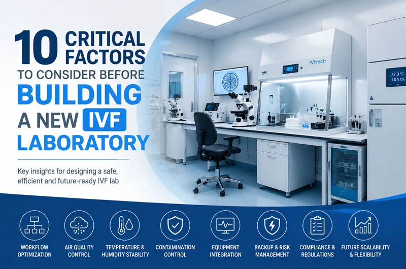 10 Critical Factors to Consider Before Building a New IVF Laboratory