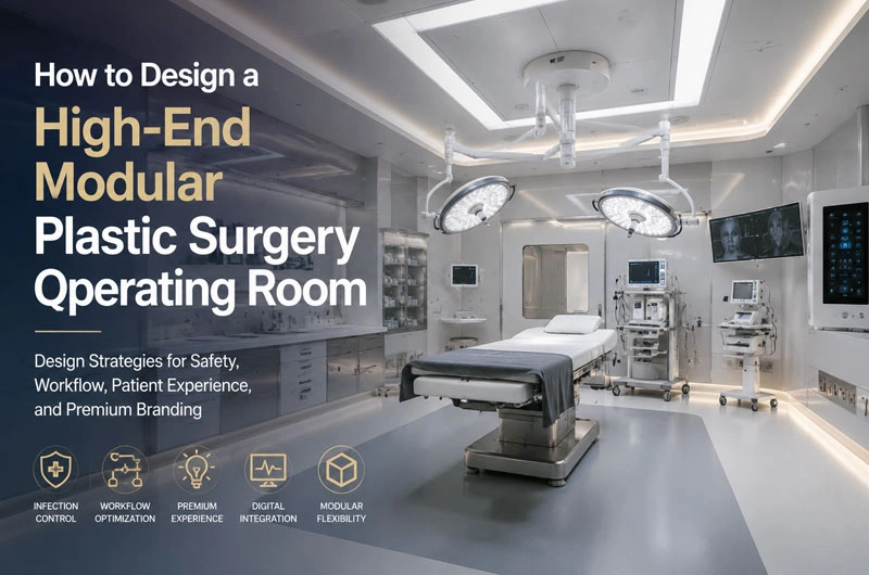 Design a High-End Modular Plastic Surgery Operating Room