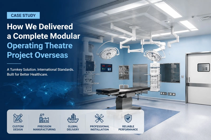 How We Delivered a Complete Modular Operating Theatre Project Overseas