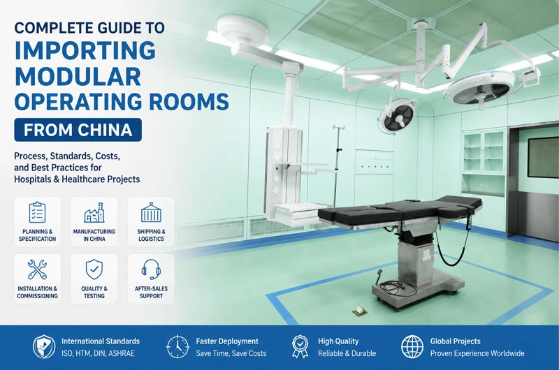 Importing Modular Operating Rooms from China