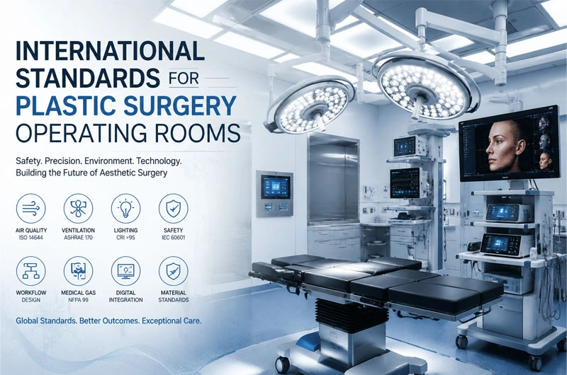International Standards for Plastic Surgery Operating Rooms