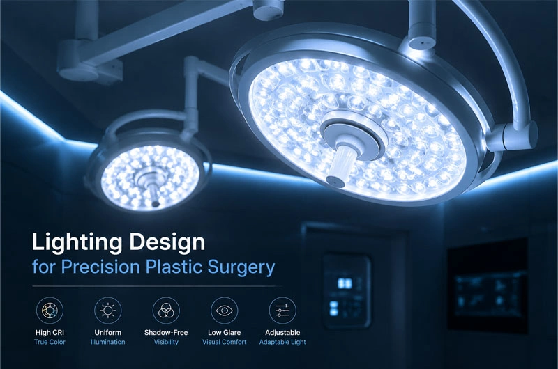 Lighting Design for Precision Plastic Surgery
