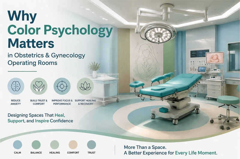 Obstetrics & Gynecology Operating Rooms Color Psychology