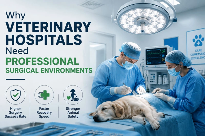 Why Veterinary Hospitals Need Professional Surgical Environments