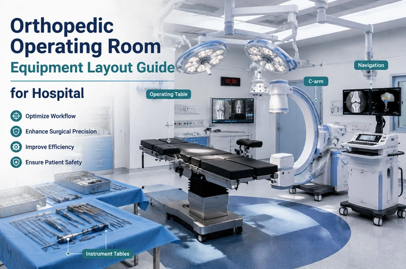 Orthopedic Operating Room Equipment Layout Guide for Hospitals